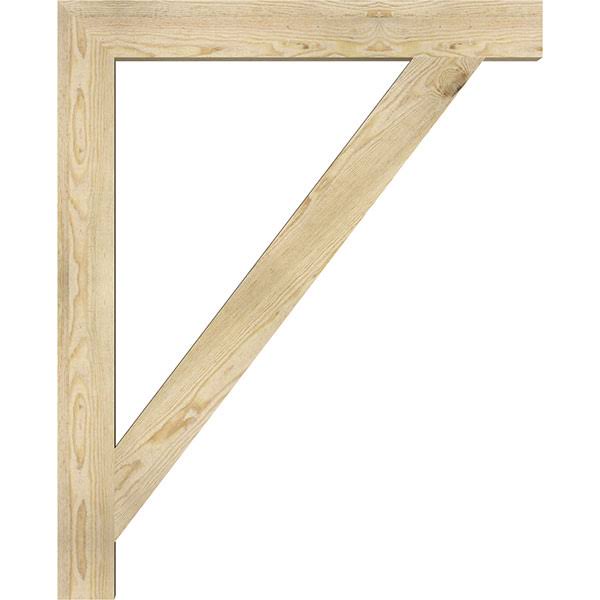 Traditional Block Rough Sawn Bracket, Douglas Fir V685