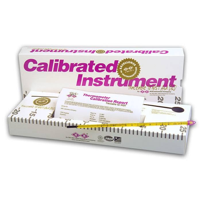 Easy-Read Calibrated Liquid-In-Glass Thermometer N9791